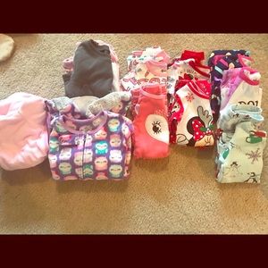 Girls 24m -2T pajama sets